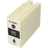 PrintAbout huismerk Inktcartridge C13T04A140 Zwart Extra hoge capaciteit Geschikt voor Epson