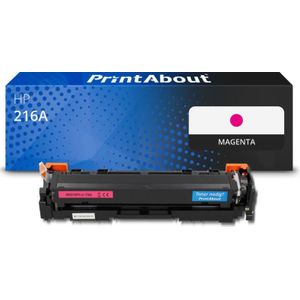 PrintAbout huismerk Toner 216A (W2413A) Magenta Geschikt voor HP