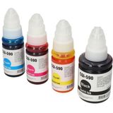 PrintAbout - GI-590BK/C/M/Y - Inktcartridge - 4-kleuren Multipack - Geschikt voor Canon