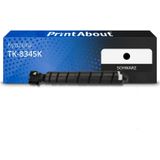 PrintAbout huismerk Toner TK-8345K Zwart Geschikt voor Kyocera