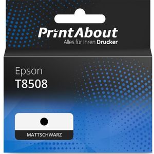Druckerpatrone kompatibel mit Epson T8508 - Mattschwarz