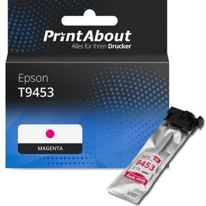 PrintAbout - T9453 - Inktcartridge - Magenta - Hoge Capaciteit