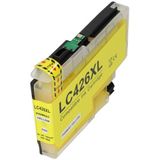 PrintAbout huismerk Inktcartridge LC-426XLY Geel Hoge capaciteit Geschikt voor Brother