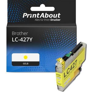 Druckerpatrone kompatibel mit Brother LC-427Y - Gelb