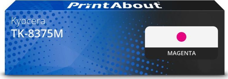 PrintAbout - TK-8375M - Toner - Magenta - Geschikt voor Kyocera