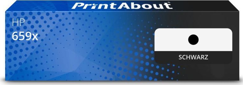 PrintAbout huismerk Toner 659x (W2010X) Zwart Hoge capaciteit Geschikt voor HP
