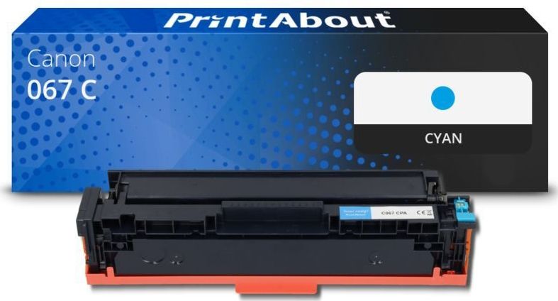 PrintAbout - Canon 067 C - Toner - Cyaan