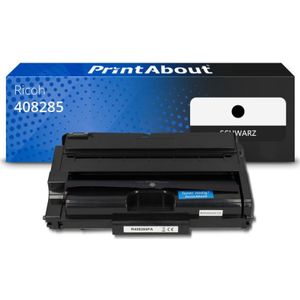 PrintAbout huismerk Toner 408285 Zwart Geschikt voor Ricoh