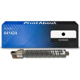 PrintAbout huismerk Toner 841424 Zwart Geschikt voor Ricoh