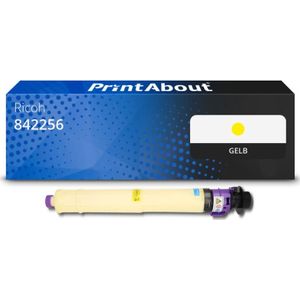 PrintAbout - Huismerk Ricoh 842256 - Toner - Geel - Geschikt voor IM C3000