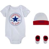 Converse - Kids Classic - Rompertje en Korte Broek - Wit - Katoen
