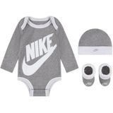 Nike - Cadeaubox - Kruipschoenen/Muts/Romper - Garmeléret/Wit