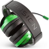 PowerA - Fusion Gaming Headset - Emerald Fade - 50 mm Drivers - 3,5 mm Jack