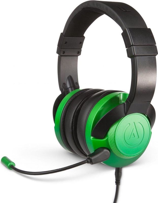 PowerA - Fusion Gaming Headset - Emerald Fade - 50 mm Drivers - 3,5 mm Jack