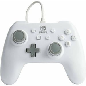 PowerA - Wired Controller - Gamepad - Wit - Ergonomisch Ontwerp