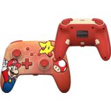 Manette filaire améliorée PowerA pour Nintendo Switch - Mario Vintage