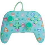 PowerA - Enhanced Wired Controller - Turkoois - Gamecontroller - Animal Crossing