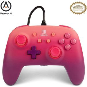 PowerA Enhanced Wired Controller - Fuchsia Fantasy