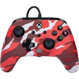 PowerA - Verbeterde Bedrade Controller - Rood Camo - Voor Xbox Series X S