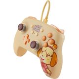 PowerA Bedrade Controller Geschikt voor Nintendo Switch Animal Crossing: Isabelle