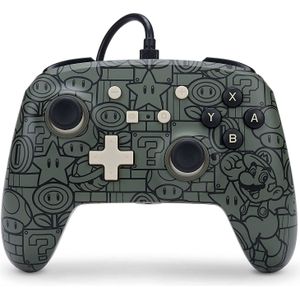 PowerA - Enhanced Wired Controller - Power-Up Mario - Bedrade Controller - Ergonomisch