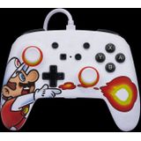 PowerA - Enhanced Wired Controller - Fireball Mario - Ergonomisch Ontwerp - 3 Meter USB-Kabel