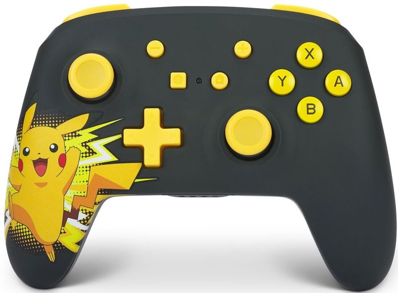 PowerA - Draadloze Controller - Pikachu Ecstatic - Zwart - Geel