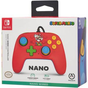 PowerA Nano bedrade controller voor Nintendo Switch - Mario Medley - Mario Medley