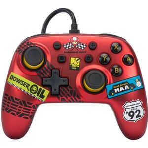 PowerA - Nano-Controller - Rood - Bedraad - Voor Nintendo Switch