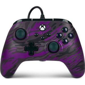PowerA Advantage Wired Controller - Xbox Series X/S - Purple Camo