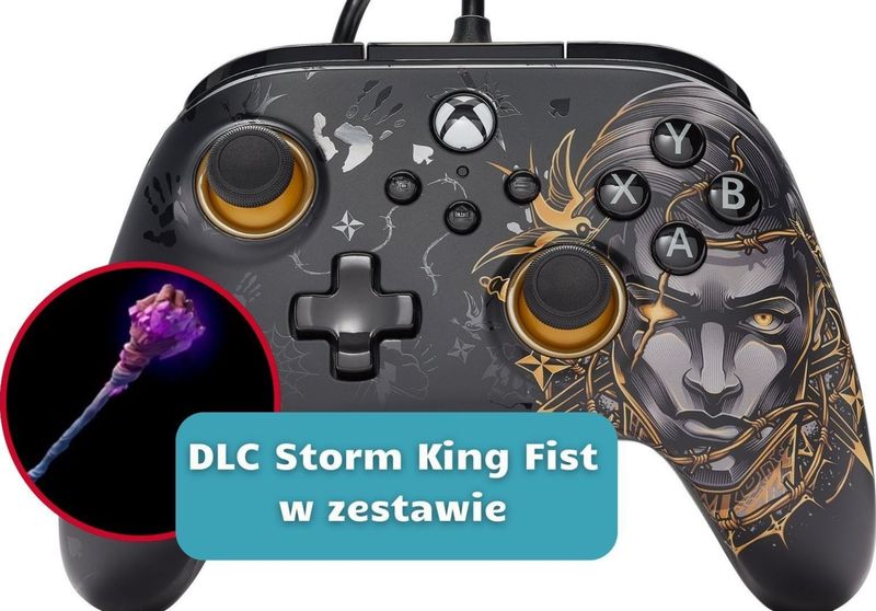 PowerA - Xbox Wired Controller - Midas - Gamepad - Zwart - Ergonomisch Ontwerp