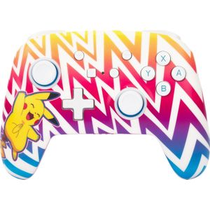 PowerA - Vibrant Pikachu - Draadloze Gamepad - Nintendo Switch - Bluetooth 5.0