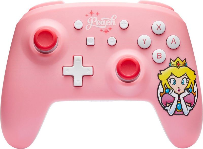 PowerA - Peach - Draadloze Gamepad - Voor Nintendo Switch