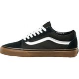 Vans - Old Skool Pro - Skateschoenen - Zwart - Suède/Canvas