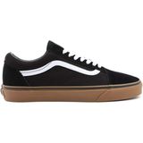 Vans - Old Skool Pro - Skateschoenen - Zwart - Suède/Canvas