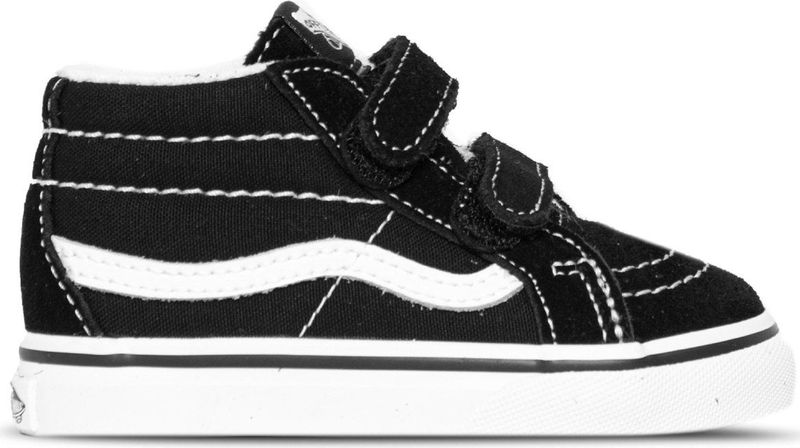 Sk8-Mid - Sneakers - Zwart - Leer/Textiel/Suède