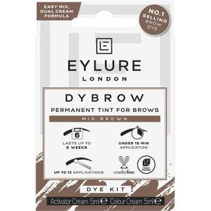 Eylure - Dybrow Mid Brown Tint - Wenkbrauwkleur - 1 stuk