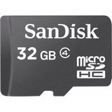SanDisk MicroSD Kaart 32GB - Inclusief Adapter