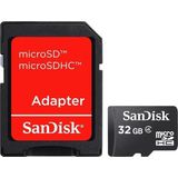 SanDisk MicroSD Kaart 32GB - Inclusief Adapter