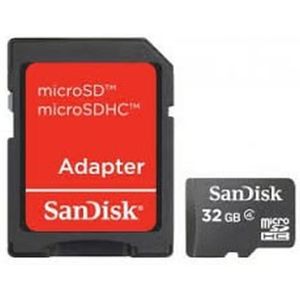 SanDisk - Imaging microSDHC - Geheugenkaart - 32GB - Zwart