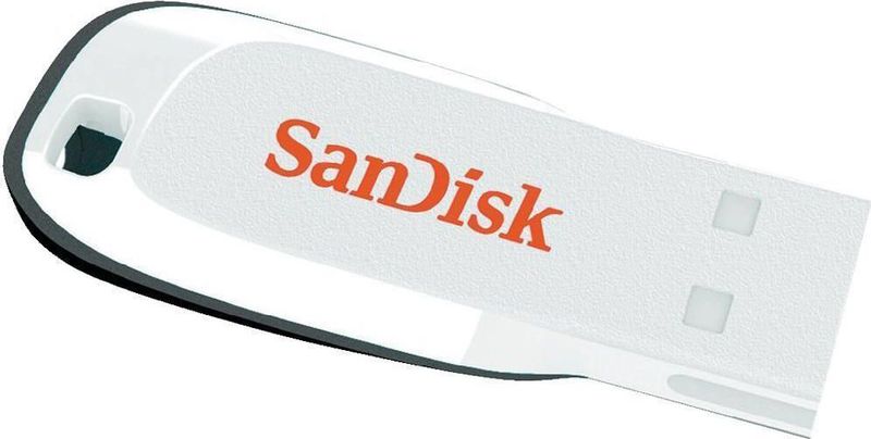 SanDisk Cruzer Blade - USB-stick - 16 GB - Wit