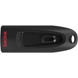 SanDisk Ultra® USB 3.0 USB-stick 16 GB Zwart SDCZ48-016G-U46 USB-A 3.2 Gen 1