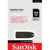 Sandisk Cruzer Ultra  64GB  USBA USB Stick
