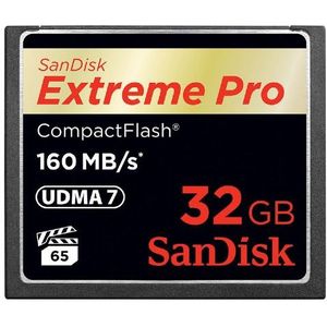 SanDisk Extreme Pro CF 32GB 160MB/s SDCFXPS-032G-X46