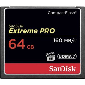 SanDisk - CF 64GB Extreme Pro - Geheugenkaart - 160MB/s