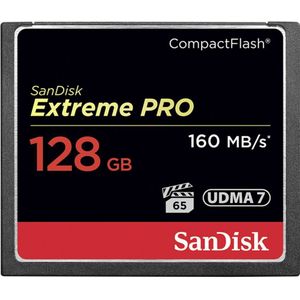 SanDisk - Extreme Pro - CompactFlash-kaart - 128 GB - Geheugenkaart