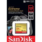 SanDisk CompactFlash Extreme - 128 GB - 120/85 MB/s