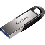 SanDisk - Ultra Flair - USB Stick - 124 GB - USB 3.0 - Zwart