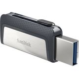 SanDisk Pendrive 32GB - USB 3.1 - Zwart Zilver