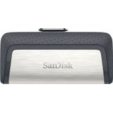 SanDisk Ultra 128 GB Dual Drive, USB 3.1, Type-C op Dual Connectie